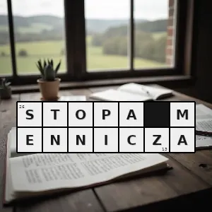 Hasło krzyżówkowe ustalona liczba monet danego rodzaju wybijanych z określonej jednostki wagowo pieniężnej grzywny - stopa mennicza – rozwiązanie, synonimy, podpowiedzi i definicje krzyżówkowe
